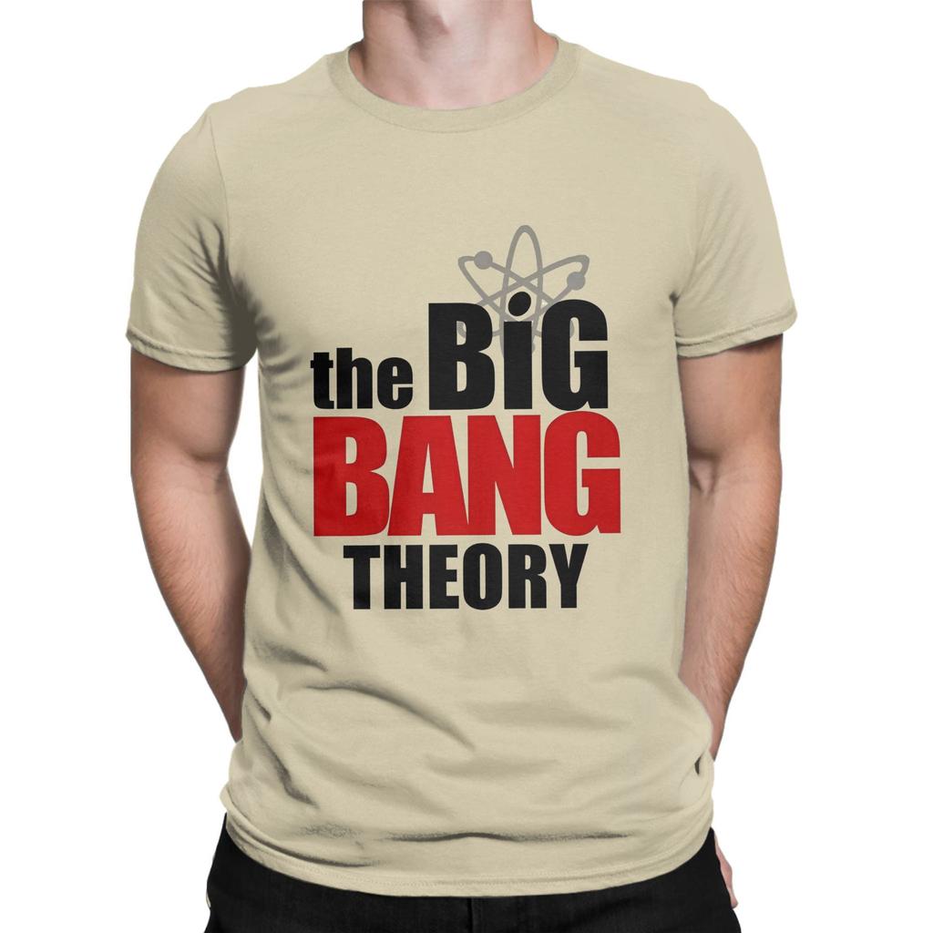 Humor The Big Bang Theory  T-Shirt Men O Neck Cotton T Shirts  Short Sleeve Tee Shirt Party Clothes