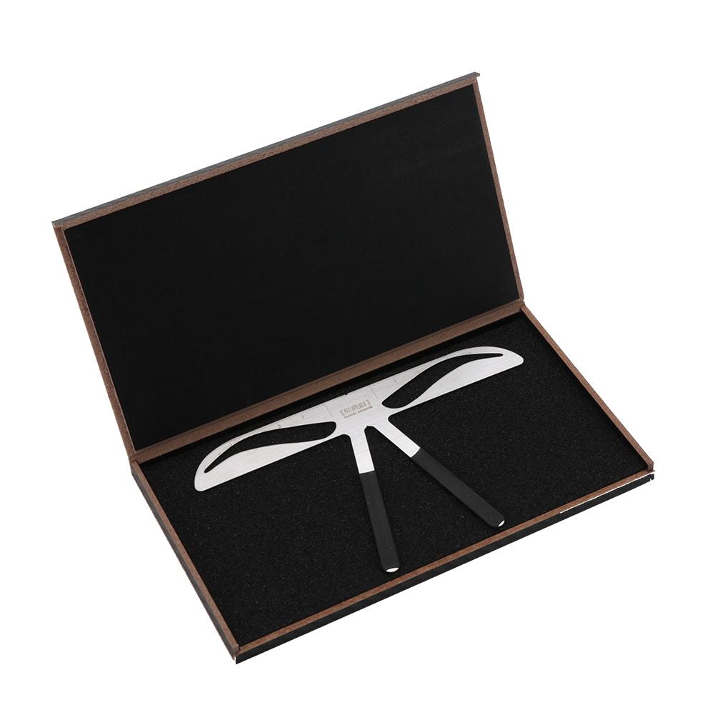 

Tattoo Eyebrow Ruler Eyebrow Measure Balance Extension Ruler Shape Stencil 6#