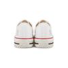 MLB Playball Classic Rutschfest Verschleißfest Atmungsaktiv Leicht Low-Top Canvas-Schuhe Unisex Sneaker Weiß 32SHP1111-50W