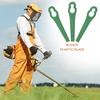 90-300PCS Grass Trimmer Plastic Blade Replace Parts Brush Cutter Head Blades 85mm for Ferrex Aldi FAR 20-1 97699 2002706 FE220