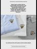 6633 Men's Oxford Long-Sleeve Embroidered Casual Shirt Jacket