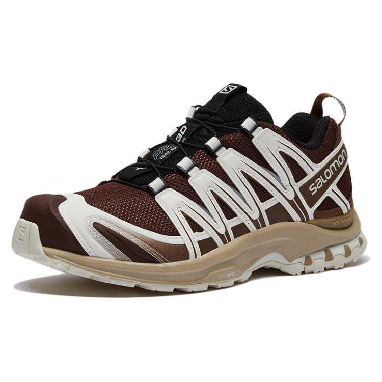 SALOMON XA Pro 3D Mesh Comfortable Low-Top Hiking Shoes Unisex Hiking Shoes Chocolate 471566
