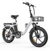 Allgobike AC20 Elektrische Fiets 250W Motor 20" Band Stadsverkeer Elektrische Fiets 48V 20Ah LED Display Maximaal Bereik 60Km 7 Versnellingen Maximaal Laadvermogen 120Kg