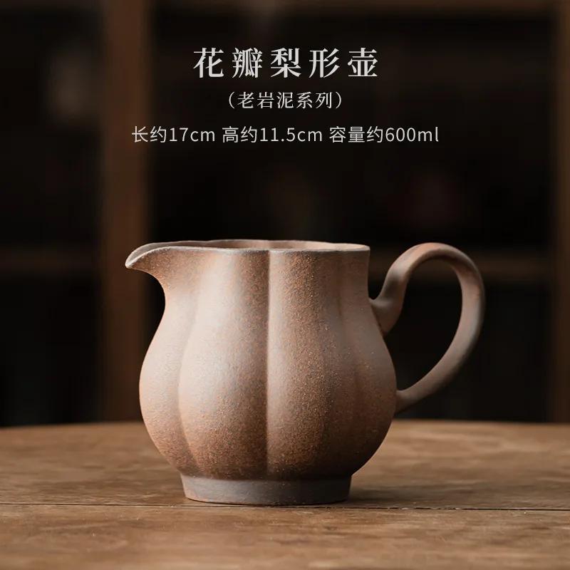 

Old Rock Mud Boiling Water Kettle Large Capacity Tea Soaking Pot Household Herbal Medicine Kettle Tea Ceremony Supplies Craft