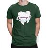 Dental Floss Hygienist T Shirts For Men Teeth Dentist Summer Clothes Male Tshirt Funny TShirt ONeck Cotton Basic Tees Tops