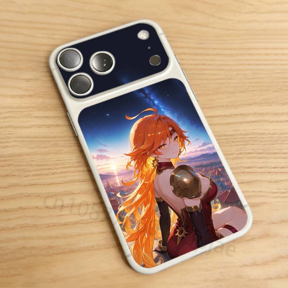 

Genshin Impact Мавуика Для iPhone 17 pro Max/ pro Полное Покрытие Наклейка Пленка-Обертка Цветная Задняя Защитная Наклейка iPhone17promax