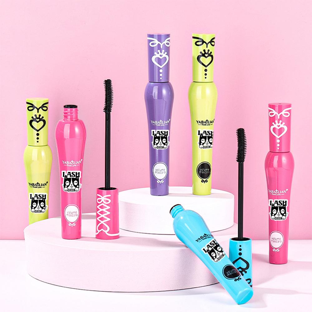 Dense Waterproof and Sweat-proof Mascara, Waterproof, Slender and Long-lasting Curling, Non-smudging Mascara