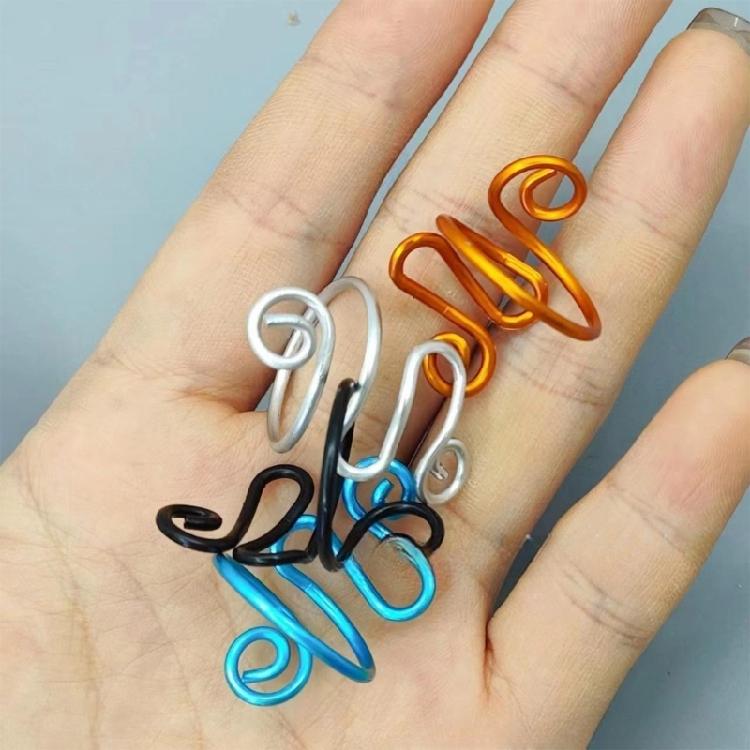 10pcs Adjustable Crochet Tension Rings Crochet Rings Left & Righties Rings