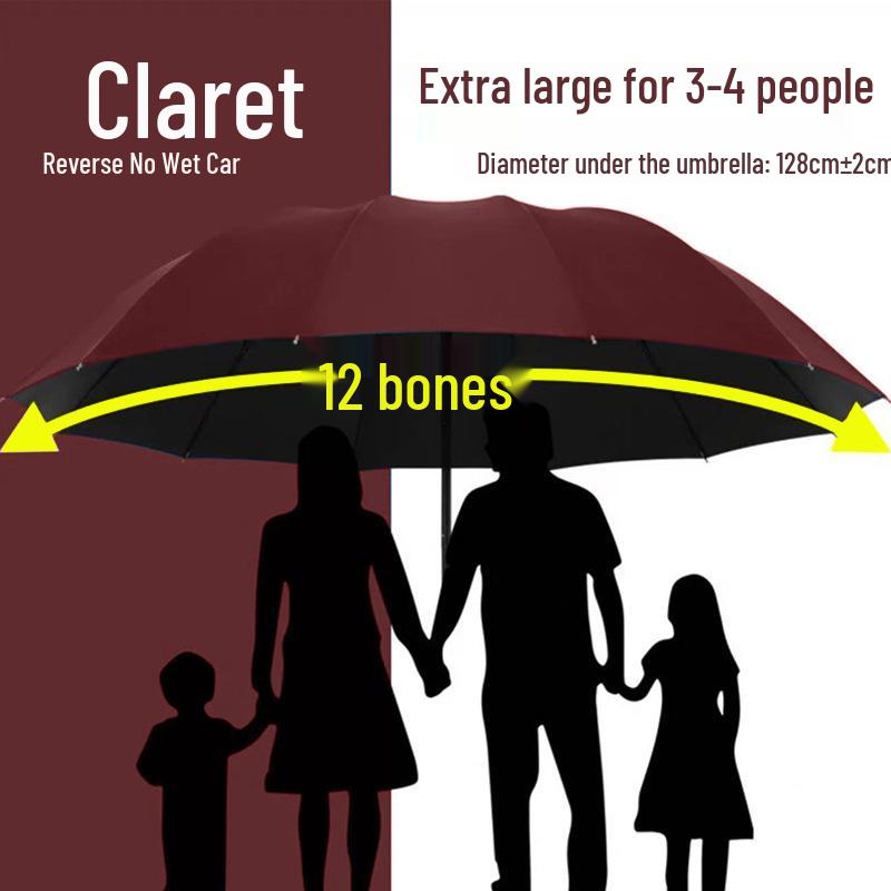Extra Large Portable UV Protection Automatic Umbrella for All-Weather Use