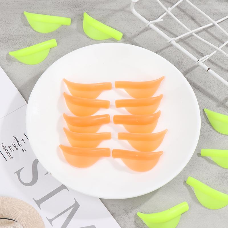 5 Paia/Confezione Pad in Silicone per Permanente Ciglia Riciclabili Ciglia Supporti Scudo Lifting Arricciaciglia 3D Applicatore Strumenti per Trucco