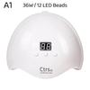 1Pcs Gel Polish Nail Dryer Curing Lamps Professional Gel Nail Lamp With 3 Timer Presets Auto Sensor For Manicure Home And Salon