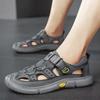 Sandals Men's Summer Wear Non-slip Breathable Men's Outdoor Beach Wading Hole Shoes Casual Bag Head Cool Slippers
