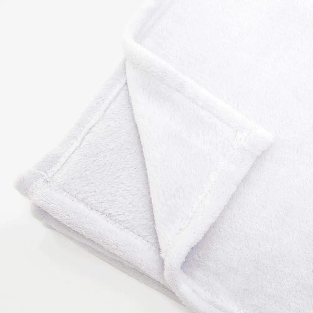 Cartoon rabbits Happy Flannel Throw Printed Blanket Soft Warm Blanket Grain Blankets for Bedroom Couch Sofa