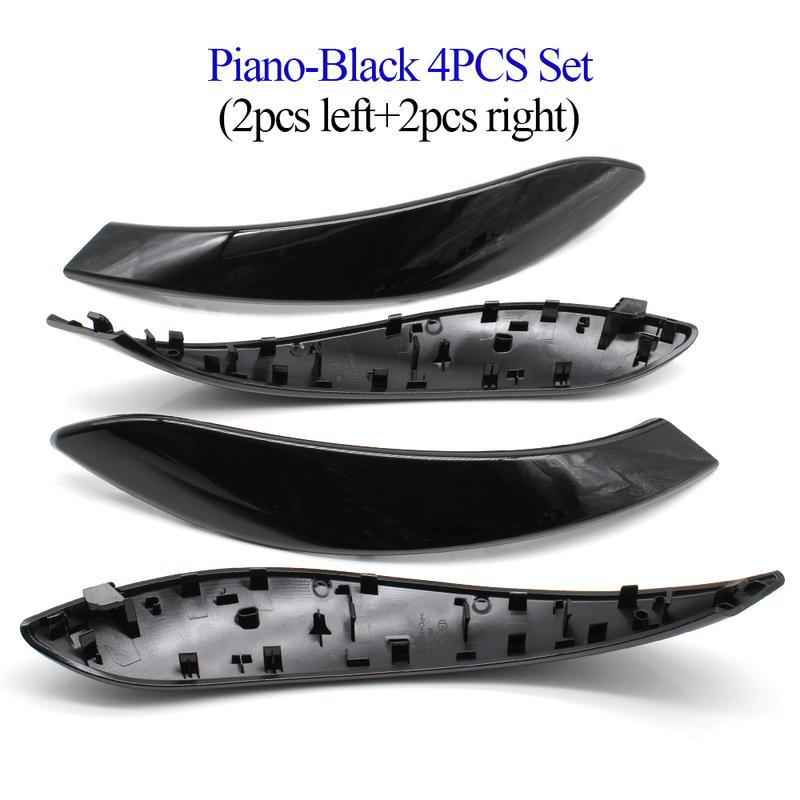 Carbon Fiber Interior Car Door Handle Cover Panel Trim For BMW 3 4 Series F30 F31 F32 F33 F34 F35 F36 F80 F82 F83 2013-2018