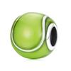 WOSTU 925 Silver Sports Series Pendants Tennis basketball rugby Charms Bead Fit Bracelet DIY Gift for Women Player Fan