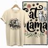 COOLMIND 100% cotton BEIGE cat print exclusive graphic women T shirt big size loose cotton cat lover women tshirt LOVELY cat tee