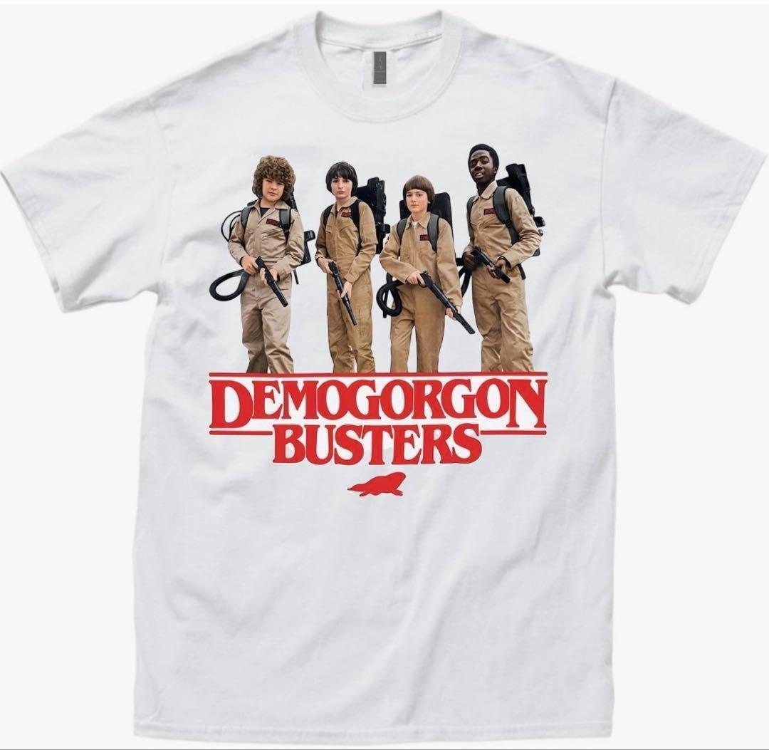 Brand New Unused Stranger Things Demo Gorgon Busters T-Shirt S