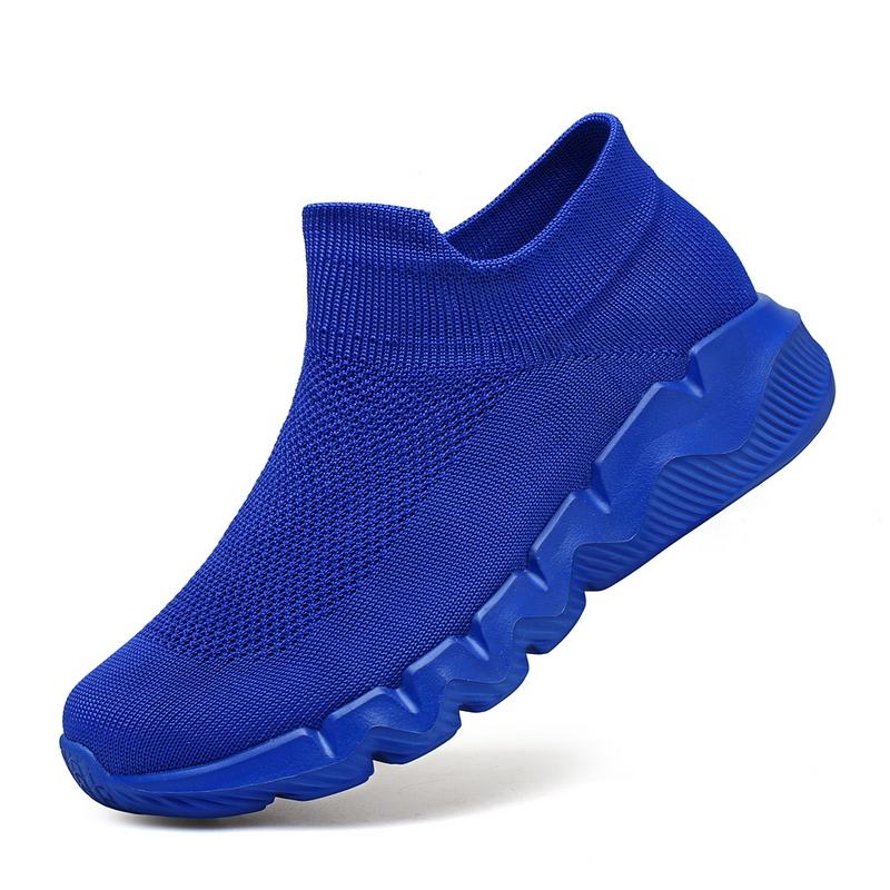 Fashion Red Sneakers Male Size 35-48 Breathable Knit Socks Shoes Woman Slip-On Platform Women's Sports Shoes Zapatillas De Mujer