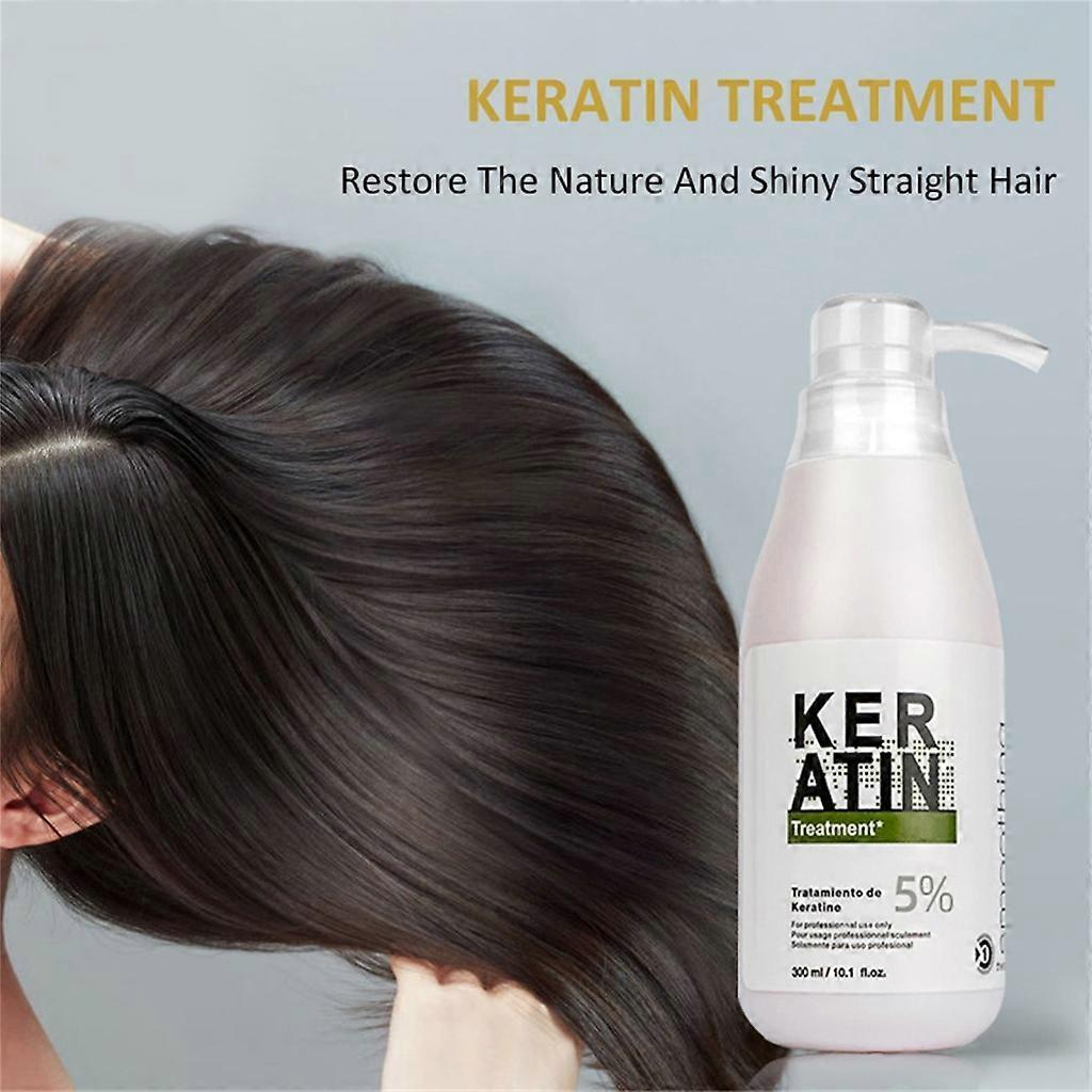 Kératine Brésilienne 12% Formaline 300ml Shampoo Traitement à la Kératine - Réparation des Cheveux
