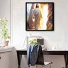 New Arrival 5D DIY Full Circle Diamond Painting "Character" Embroidery Cross Stitch Home Decor Gift
