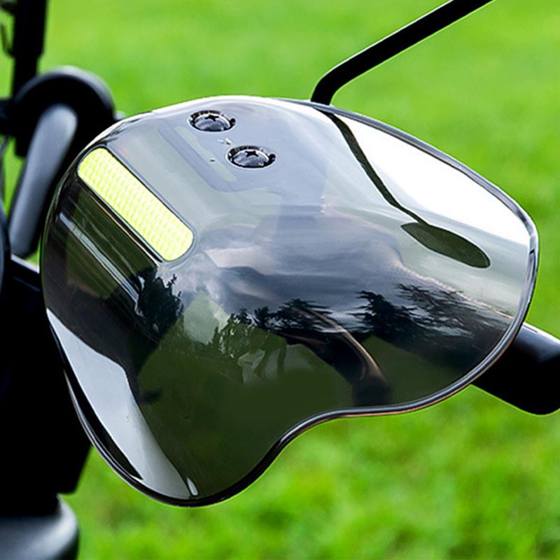 For Protective Cover Motorcycle Handguards Road Glide Hand Guards Rainproof Motorcycle Parts Electric Bikes Handlebar Windshield