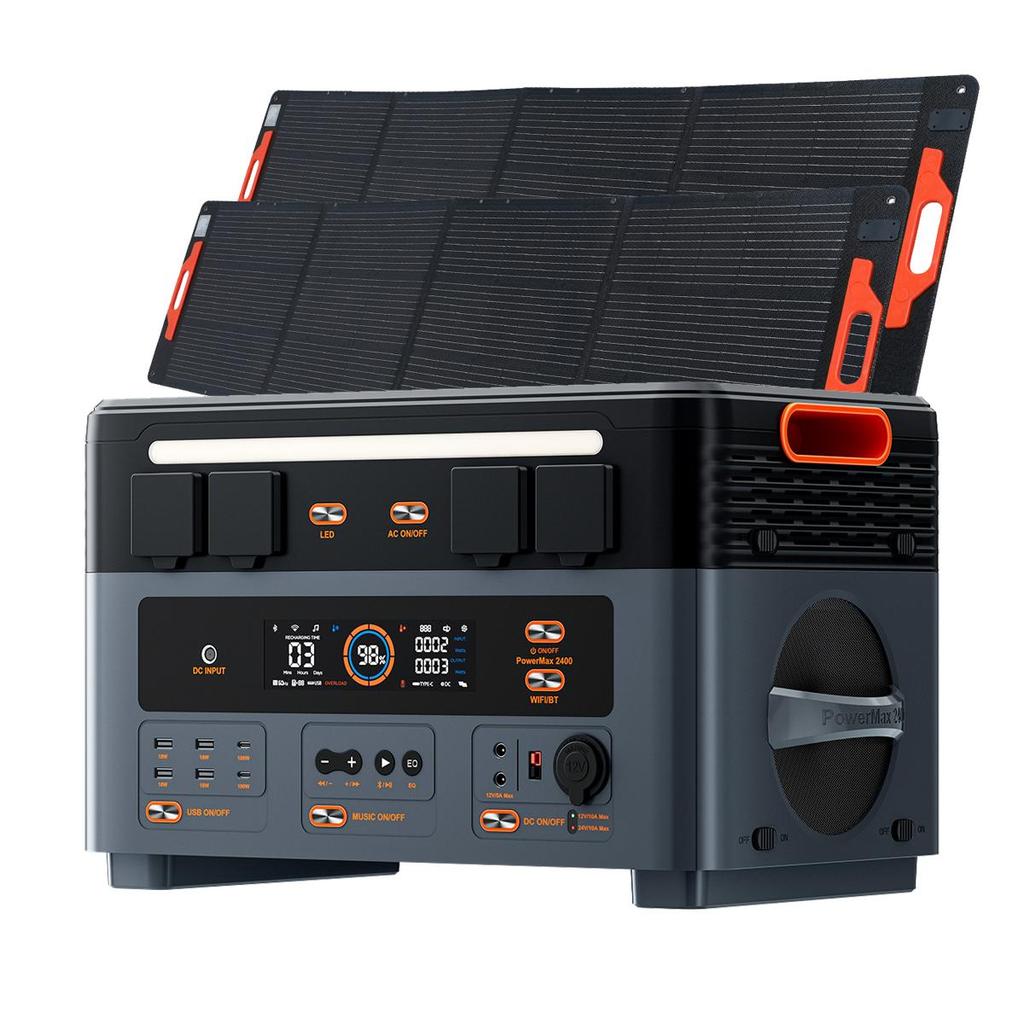Oscal Přenosná elektrárna PowerMax 2400 1872wh Kapacita 2400W Výstup 1500W Ultra rychlé nabíjení