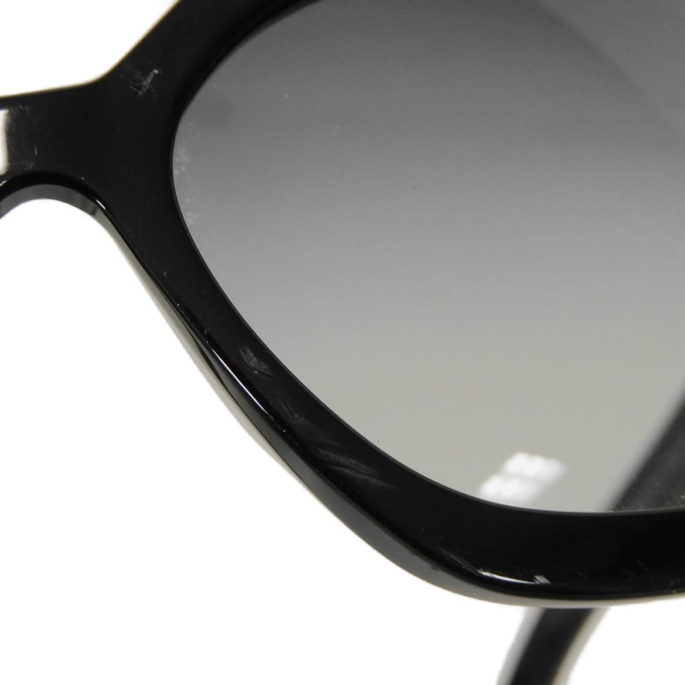 Used COCO Mark Pearl Square Shape Eyewear 5132HA c.501/3C 7968 Logo CC Mark Black Gradient 10097 Women's from Japan