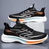 Men Plus Size Casual Running Sneakers, Light Breathable Odor Resistant Single Shoes For Dad