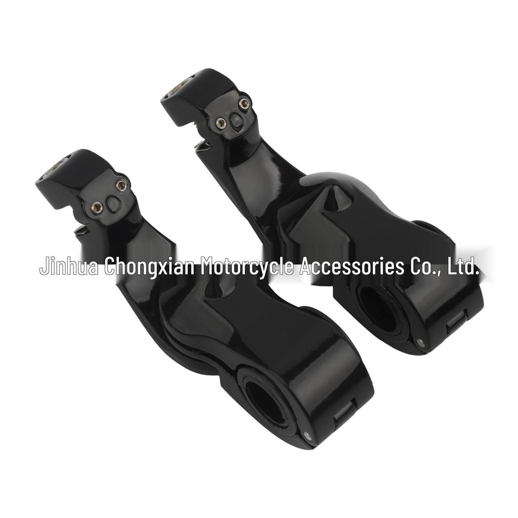 Aluminum Alloy Retro Footrest Bracket for Harley Motorcycle Bumper
