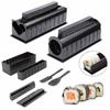 3/10pcs Set Japanese Sushi Maker 3 Shapes Sushi Making Kit Roll Rice Mold DIY Kitchen Sushi Tools Kitchen Gadgets Accessories