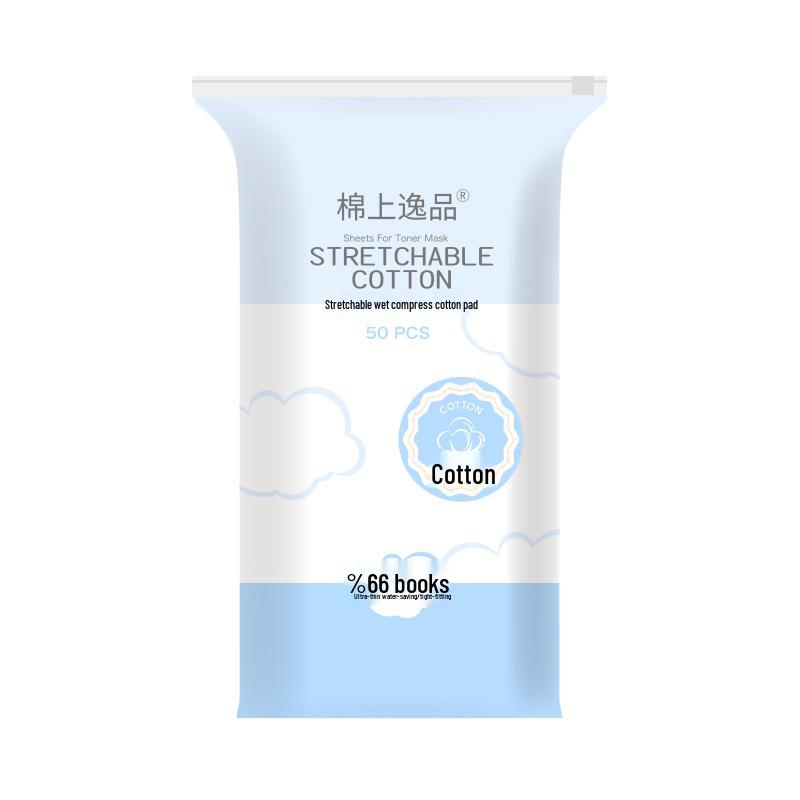 Stretchable Pore-Opening Cotton Pads for Makeup and Salon Use