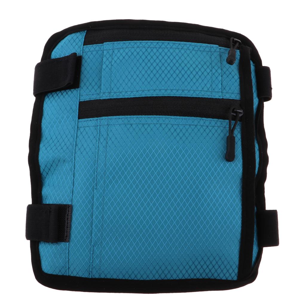 

Mobile Phone Holder Bag Waterproof Nylon Leg Sports Bag Adjustable Strap Mini Workout Case for Outdoor Exercise синий
