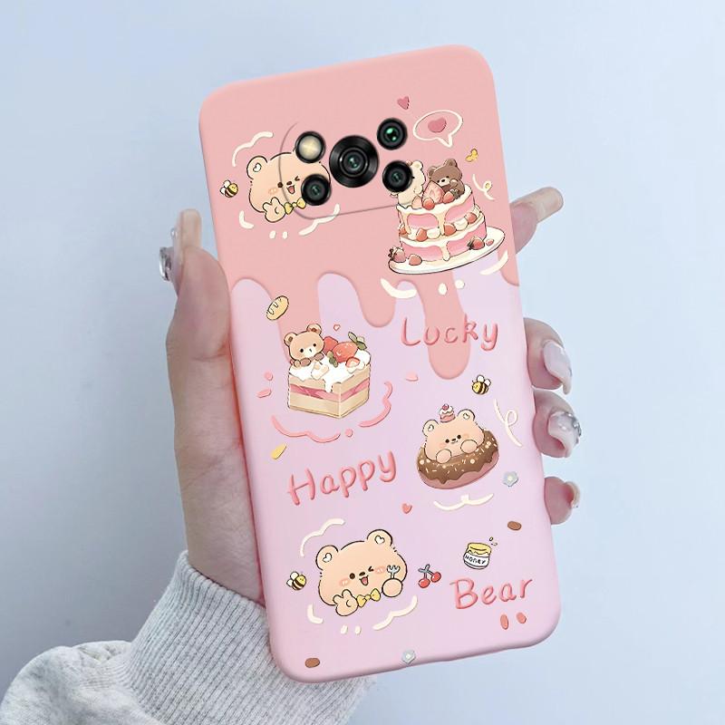 For Xiaomi Poco X3 Pro Case Flower Girls Design Soft Silicone Phone Back Cover For Xiomi PocoX3 Pro X 3 3X Poco X3 NFC Shells