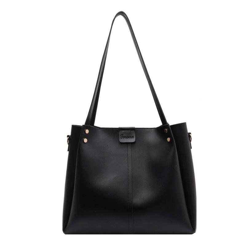 Large-capacity bag women's bag new high-texture autumn and winter fashion messenger bag one-shoulder portable tote bag