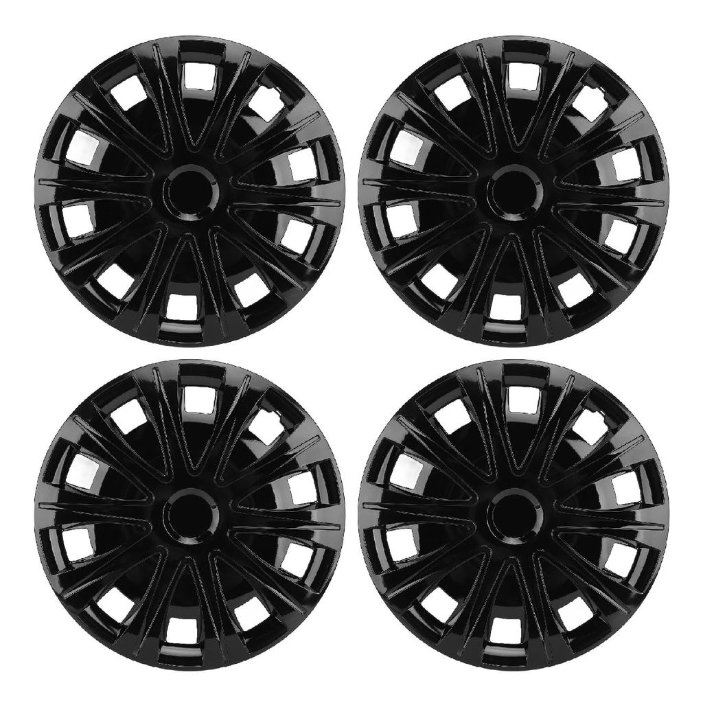 4Pcs 17in Car Hub Cap Sporty Look Protective Easy Installation Wheel Hub Cap Cover for Focus Transit