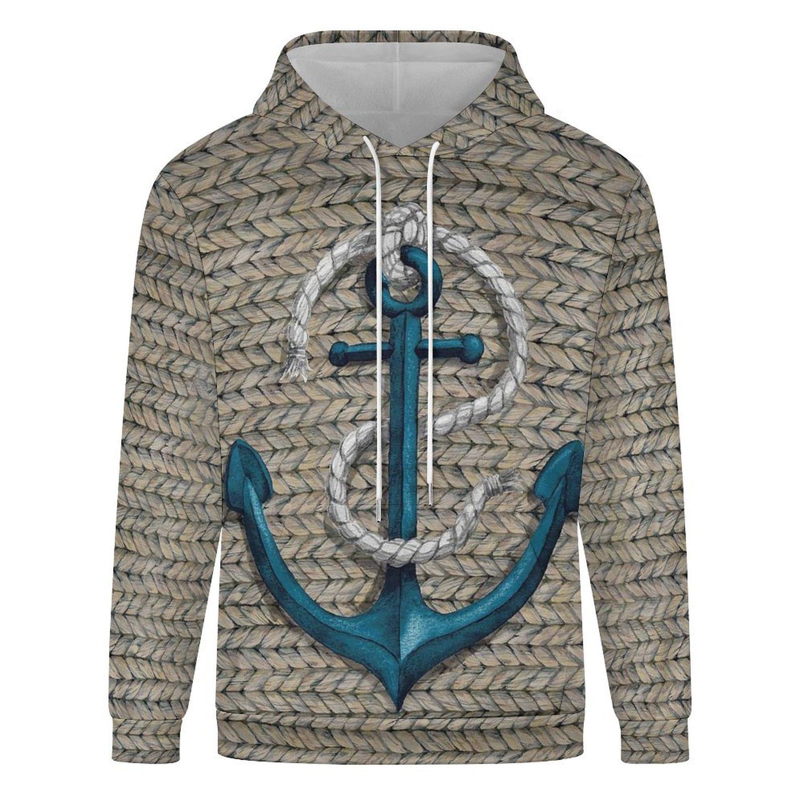 

Autumn/Winter Men/Women Fashion All-In-One Hoodie Loose Casual Small Fresh Simple Print Punk Style American Retro Style Hoodie 6XL