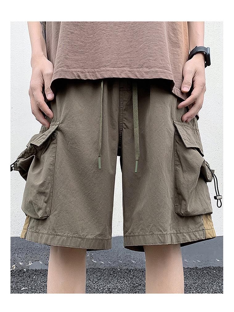 Men's Summer Functional Workwear Shorts - Lightweight Casual Beach and Sports Fashion