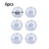 6Pcs Elastic Stretchable DIY Stress Relief Ball TPR Noise Making Ball  Squish Toy Production