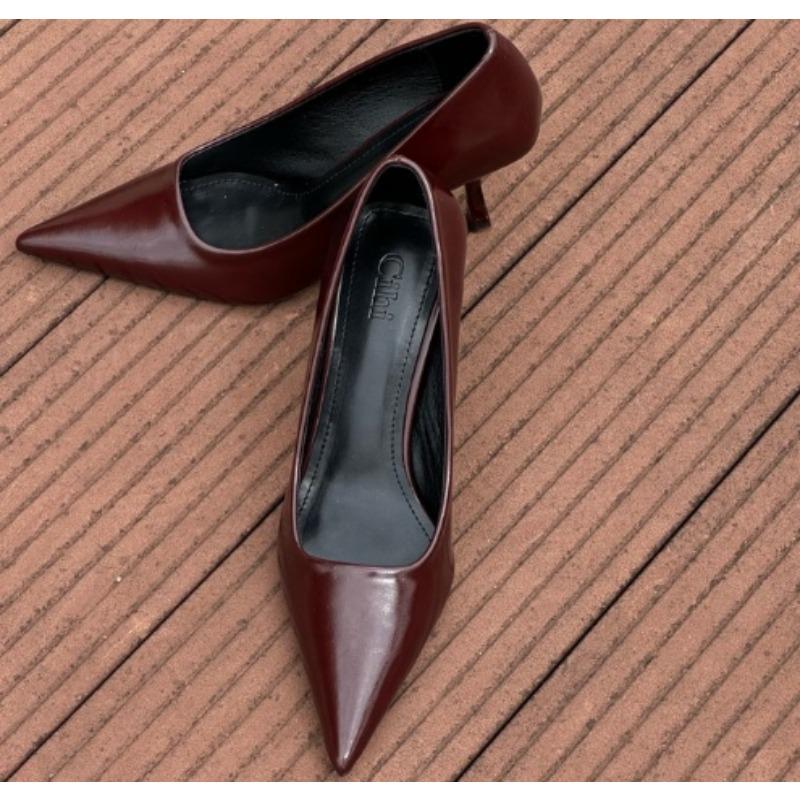 

Fashion New Style Fashion Women s Design Leopard Print Woman Pump Pointed Toe Thin Low Heels Elegant Party Female Shoes Zapatos De Mujer 39 вино красного