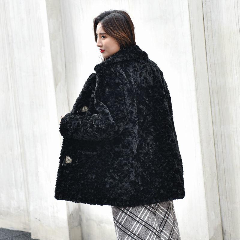 Купить Осень Зима Новая Шуба Женщины Средняя Длинная Норка Матовая ...