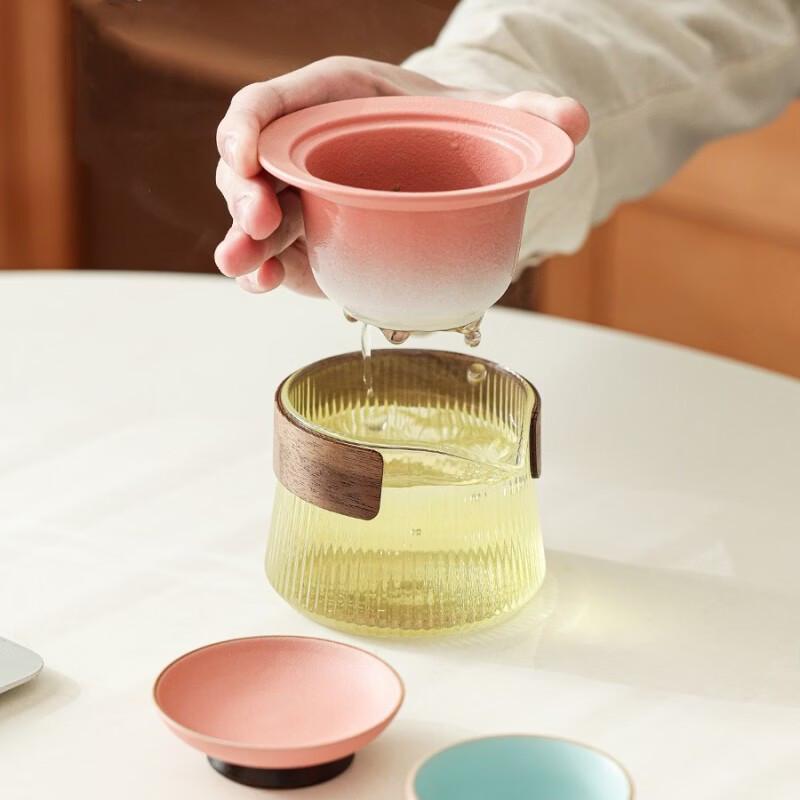 Portable Ceramic Travel Tea Set