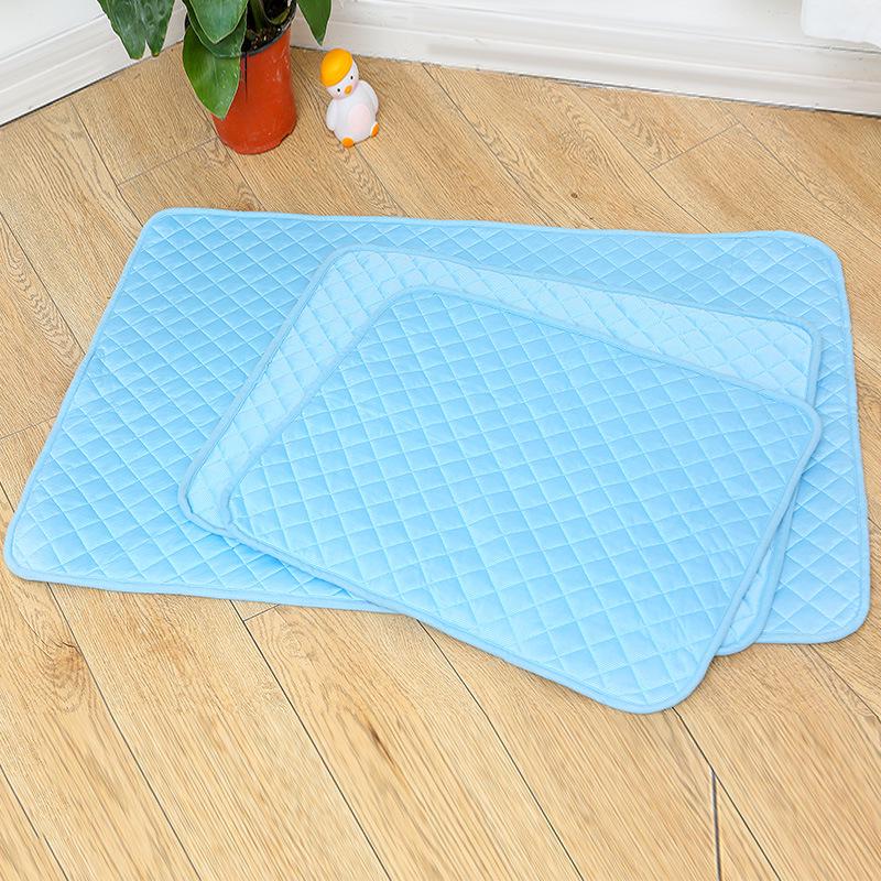 Pet Cooling Ice Silk Mat - Summer Cool Sofa Cushion for Dogs and Cats