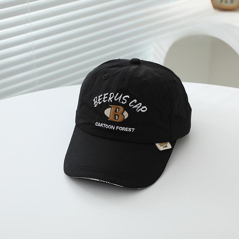 Children's Hat Spring and Autumn Girls Baseball Cap New Girls Baseball Cap Baby Sunscreen Hat Boys Sun Visor