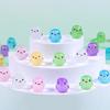50-300Pcs Cartoon Luminous Chick Miniature Resin Figurines DIY Landscape Decoration Creative Home Decoration Accessories Gifts