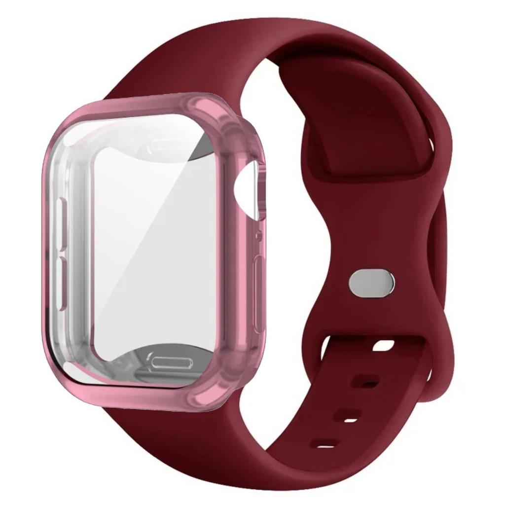 TPU Schutzhülle+Silikonarmband Für Apple Watch Ultra 3 49mm S11/10 46mm 45/44mm 42mm 41mm 38mm iWatch Serie 11 10 9 8 se 7 6