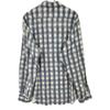NICENESS 24Stainless Steel NN-1301Y13 Blue Silk Flannel Shirt tops L blueUsed