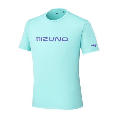 Mizuno Camiseta de Jogo de Tênis de Mesa Short JTTA Blue Radiance, Manga, Gola U, Unissex, Absorção de Umidade, Secagem Rápida, Certificada, 82JAA110,