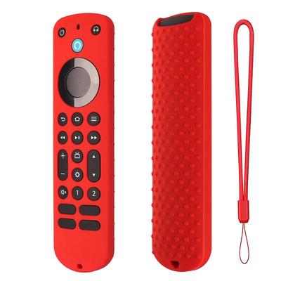Silicone Remote Contro Case ForAlexa Voice Remote Pro Smart TV Accessories Shockproof Non-slip Protective Cover Remote Shell
