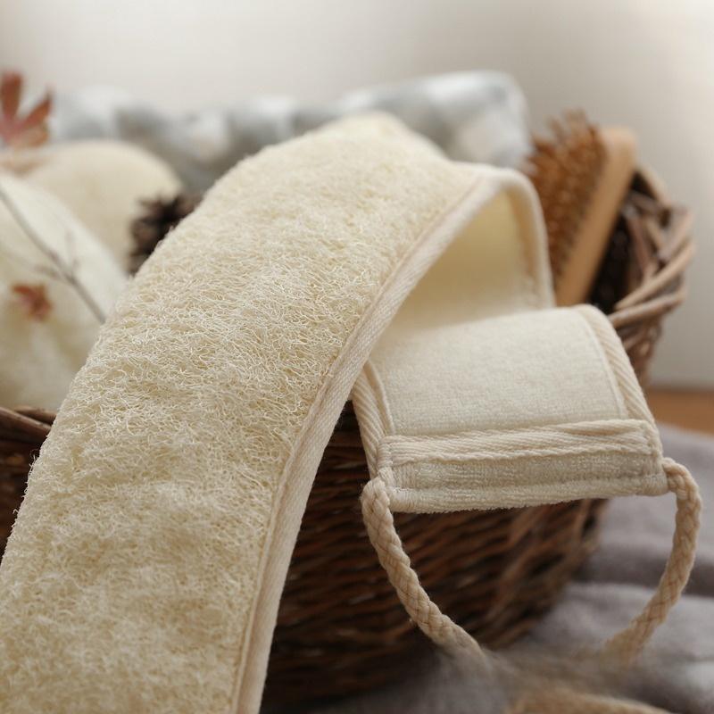 Exfoliating Back Scrubber Made From Flax Fiber A Traditional Back Scrubber And Exfoliating Brush