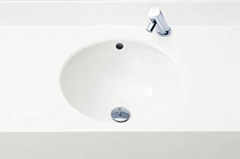 

LIXIL INAX Inset Circular Washbasin Pure White YL-2260/BW1